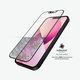 PanzerGlass - Coque en verre trempé anti-lumière bleue AB pour iPhone 13 mini, noir