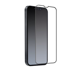 SBS - Coque complète en verre trempé pour iPhone 13 mini, noir