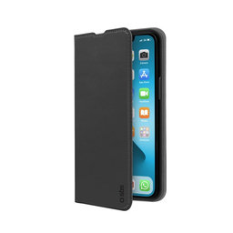 SBS - Étui Book Wallet Lite pour iPhone 13 mini, noir