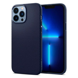 Spigen - Coque Liquid Air pour iPhone 13 Pro, bleue