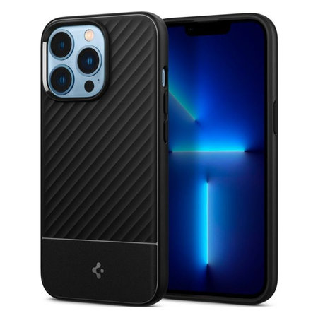 Spigen - Coque Core Armor pour iPhone 13 Pro, noire