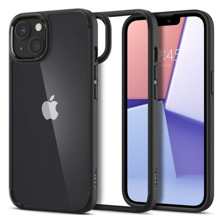 Spigen - Coque Ultra Hybride pour iPhone 13, noir