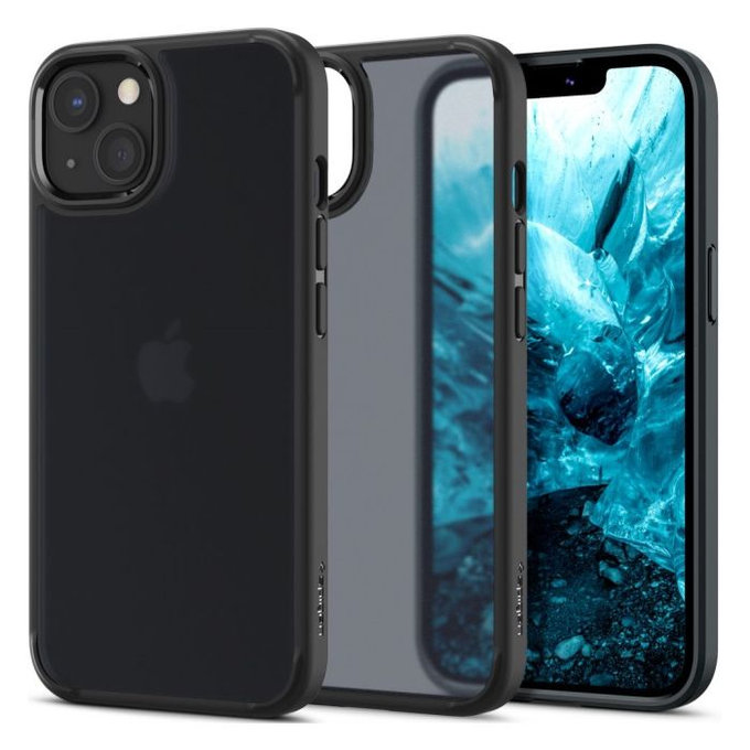 Spigen - Coque Ultra Hybride pour iPhone 13, frost black