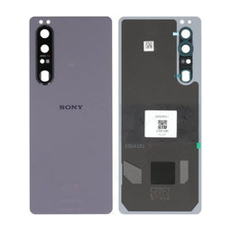 Sony Xperia 1 III - Cache batterie (violet) - A5032187A Genuine Service Pack