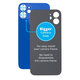Apple iPhone 12 Mini - Verre du boîtier arrière avec plus grand trou pour l'appareil photo (bleu)