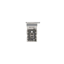 Samsung Galaxy S21 FE G990B - Plateau SIM (Blanc) - GH98-46790B Genuine Service Pack