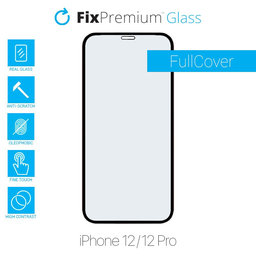 FixPremium FullCover Glass - Verre trempé pour iPhone 12 & 12 Pro