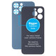 Apple iPhone 13 Pro - Verre du boîtier arrière avec plus grand trou pour l'appareil photo (bleu)