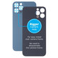 Apple iPhone 13 Pro Max - Verre du boîtier arrière avec plus grand trou pour l'appareil photo (bleu)