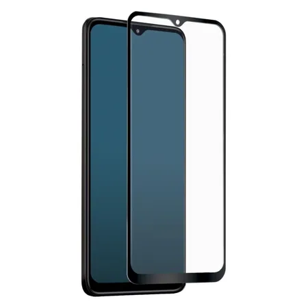SBS - Couverture complète en verre trempé pour Motorola G50 5G, G50, E7, noir