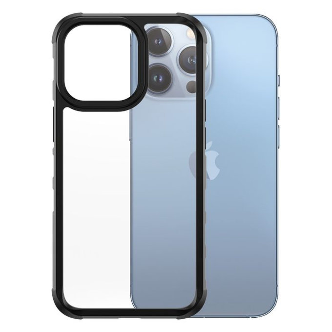 PanzerGlass - Étui SilverBullet ClearCase AB pour iPhone 13 Pro, noir
