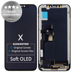 Apple iPhone X - Écran LCD + Ecran Tactile + Cadre Original Reconditionné PRO