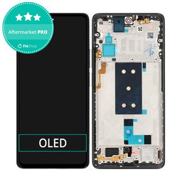 Xiaomi 11T - Écran LCD + Verre Tactile + Cadre (Noir) OLED