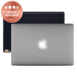 Apple MacBook Pro 15" A1990 (2018 - 2019) - Écran LCD + Vitre avant + Coque (Gris sidéral) Original Reconditionné