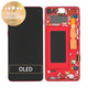 Samsung Galaxy S10 G973F - Écran LCD + Ecran Tactile + Cadre (Rouge) - GH82-18850H Genuine Service Pack