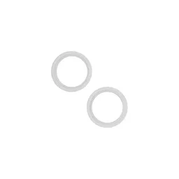 Apple iPhone 13, 13 Mini - Cadre d'objectif de caméra arrière (Starlight) - 2pcs