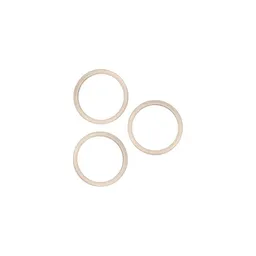 Apple iPhone 13 Pro, 13 Pro Max - Cadre d'objectif de caméra arrière (Or) - 3pcs