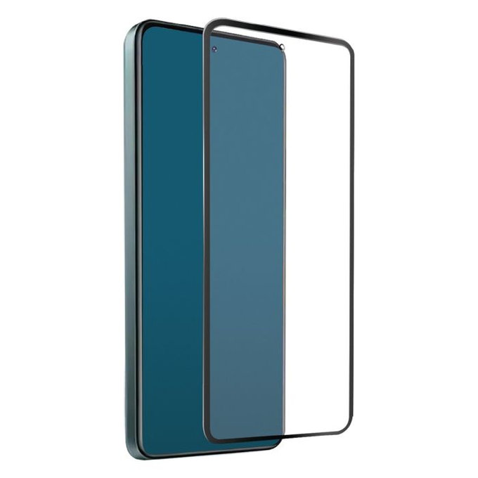 SBS - Coque complète en verre trempé pour Xiaomi Redmi Note 11 Pro, Note 11 Pro 5G & Poco X4 Pro, noir