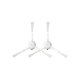Xiaomi Dreame Bot L10 Pro, D9, D9 Max, D9 Pro, F9, Mi Robot Vacuum Mop 1C, 1S, 2, 2 Pro+ (1T), 2 Ultra, Trouver Roboter LDS - Brosse latérale (2pcs)