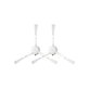 Xiaomi Dreame Bot L10 Pro, D9, D9 Max, D9 Pro, F9, Mi Robot Vacuum Mop 1C, 1S, 2, 2 Pro+ (1T), 2 Ultra, Trouver Roboter LDS - Brosse latérale (2pcs)