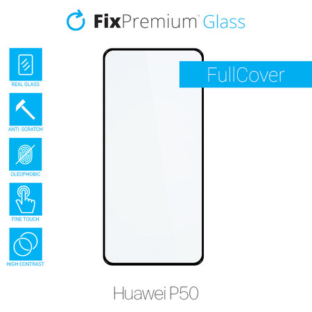 FixPremium FullCover Glass - Verre trempé pour Huawei P50