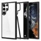 Spigen - Coque Ultra Hybride pour Samsung Galaxy S22 Ultra, Noir Mat