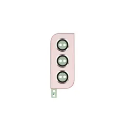 Samsung Galaxy S22 S901B - Cadre d'objectif de caméra arrière (or rose) - GH98-47028D Genuine Service Pack
