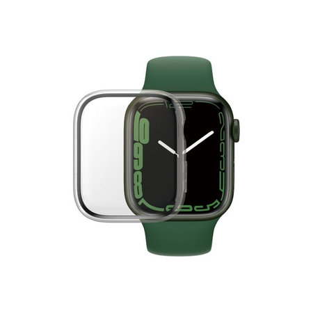 PanzerGlass - Verre trempé Full Body AB pour Apple Watch 7 & 8 41 mm, transparent