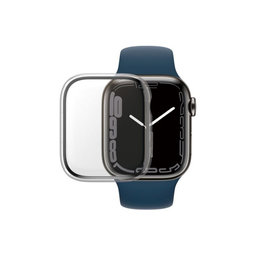 PanzerGlass - Verre trempé Full Body AB pour Apple Watch 7 & 8 45 mm, transparent