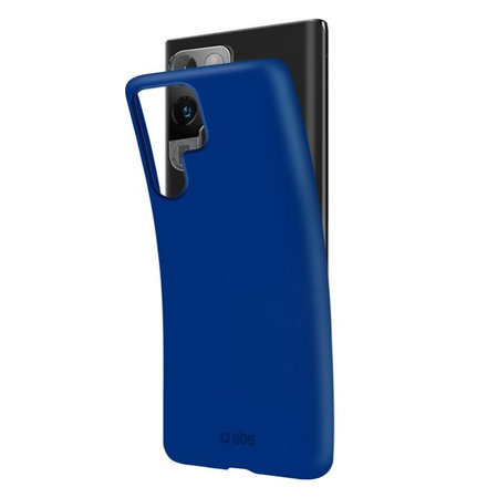 SBS - Case Vanity pour Samsung Galaxy S22 Ultra, bleu foncé