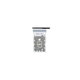 Samsung Galaxy S22 Ultra S908B - Tiroir SIM (Graphite) - GH98-47138E Genuine Service Pack