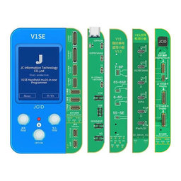 JC V1SE Programmer + LCD, batterie, empreinte digitale, Face ID et cartes série 12 (iPhone 7 - 12 Pro Max)