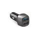 SBS - Chargeur de voiture USB, USB, noir