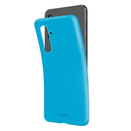 SBS - Étui Vanity pour Samsung Galaxy A13 5G & A04s, bleu