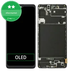 Samsung Galaxy A71 A715F - Écran LCD + Écran tactile + Cadre OLED Aftermarket (Panneau de petite taille)