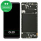 Samsung Galaxy A71 A715F - Écran LCD + Écran tactile + Cadre OLED Aftermarket (Panneau de petite taille)