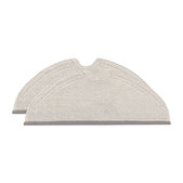 Xiaomi Roborock S5-series, S6-series, Q5-series, Q7-series, Q8 Max-series, E-series, Xiaowa E2, E3 - Chiffon de vadrouille (microfibre) - 2 pièces