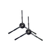 Xiaomi Mi Robot Vacuum Mop-series, Roborock-series, Xiaowa-series - Brosse latérale (Noir) - 2pcs