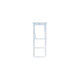 Samsung Galaxy A13 A135F - Tiroir SIM (Bleu clair) - GH98-47323B Genuine Service Pack
