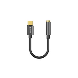 Baseus - Adaptateur USB-C / Jack 3,5 mm, noir