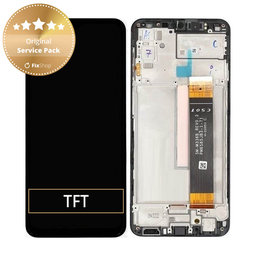 Samsung Galaxy M23 5G M236B - Écran LCD + Écran Tactile + Cadre (Black) - GH82-28487A, GH82-28488A, GH82-28492A Genuine Service Pack