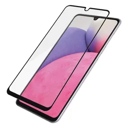 PanzerGlass - Compatible avec les coques en verre trempé pour Samsung Galaxy A33 5G, noir