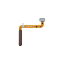 Samsung Galaxy M33 5G M336B - Capteur d'empreintes digitales + Câble flexible (Marron) - GH96-15066B Genuine Service Pack