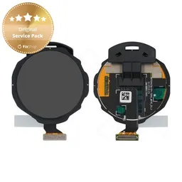 Samsung Galaxy Watch 4 Classic 46 mm R895 - Écran LCD + Écran tactile + Cadre (Noir) - GH96-14426A Genuine Service Pack