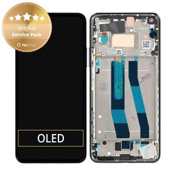 Xiaomi 11 Lite 5G NE 2109119DG 2107119DC - Écran LCD + Écran Tactile + Cadre (Noir Truffe) - 5600030K9D00 Genuine Service Pack