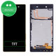 Sony Xperia Z5 E6653 - Écran LCD + Écran tactile + Cadre (Black) TFT