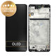 Samsung Galaxy M53 5G M536B - Écran LCD + Ecran Tactile + Cadre (Noir) - GH82-28812A, GH82-28895A Genuine Service Pack