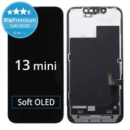 Apple iPhone 13 Mini - Écran LCD + Écran tactile + Cadre Soft OLED FixPremium