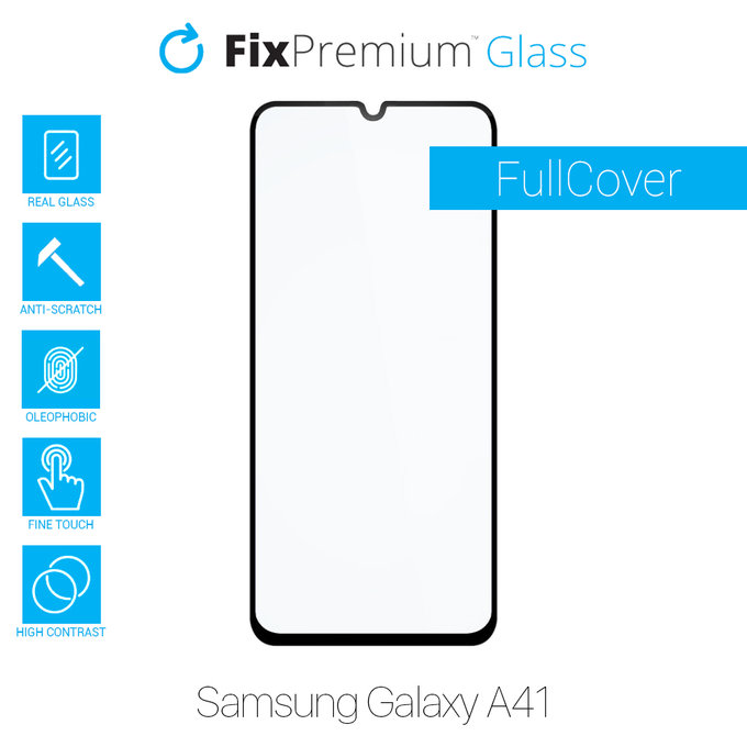 FixPremium FullCover Glass - Verre trempé pour Samsung Galaxy A41