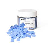 2UUL - Coussinets thermiques en silicone prédécoupés - 12 x 12 x 1.5mm (100 pièces)